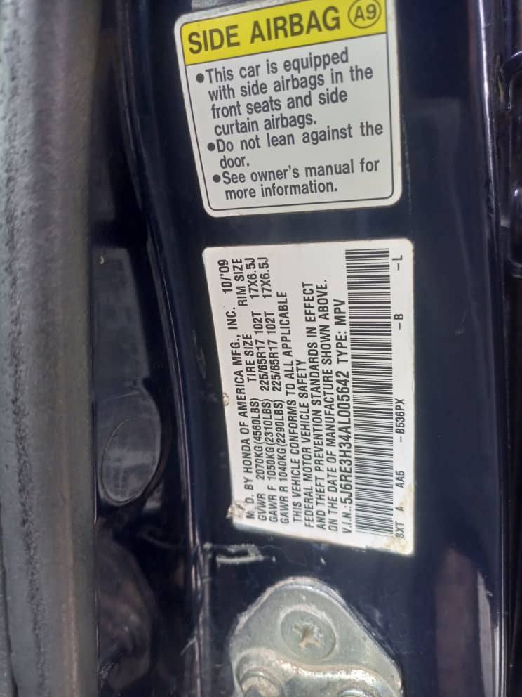 A picture of Honda CR V