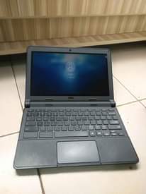 A picture of Dell mini laptop
