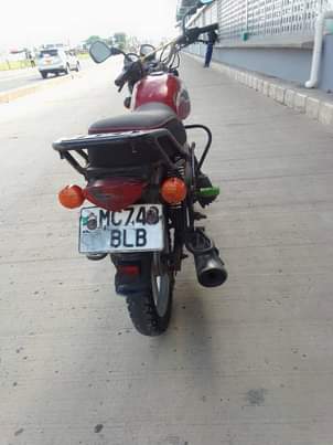 A picture of Nauza boxser 125 gear 5 haina shida yoyote kw mawasiliano