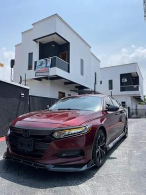 A picture of Honda Accord FOR SALE 2018 model Registered Padded with carbon