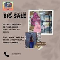 clothing bales