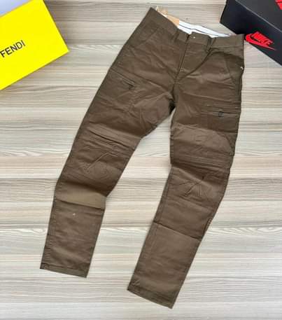 A picture of Khaki trousers