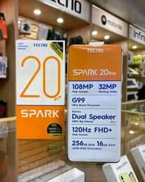 A picture of Tecno spark 20