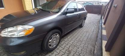 A picture of LOVER S OF GREY COLOR 2007 model Toyota Corolla LE
