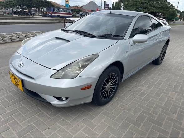 A picture of TOYOTA CELICA MWAMBA SANAA YEAR 2005 1ZZ ENGINE VVTICC 1780