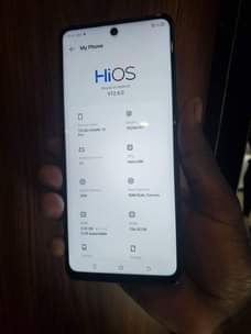A picture of Tecno Spark 10pro with 256gb storage and 8gb Ram and