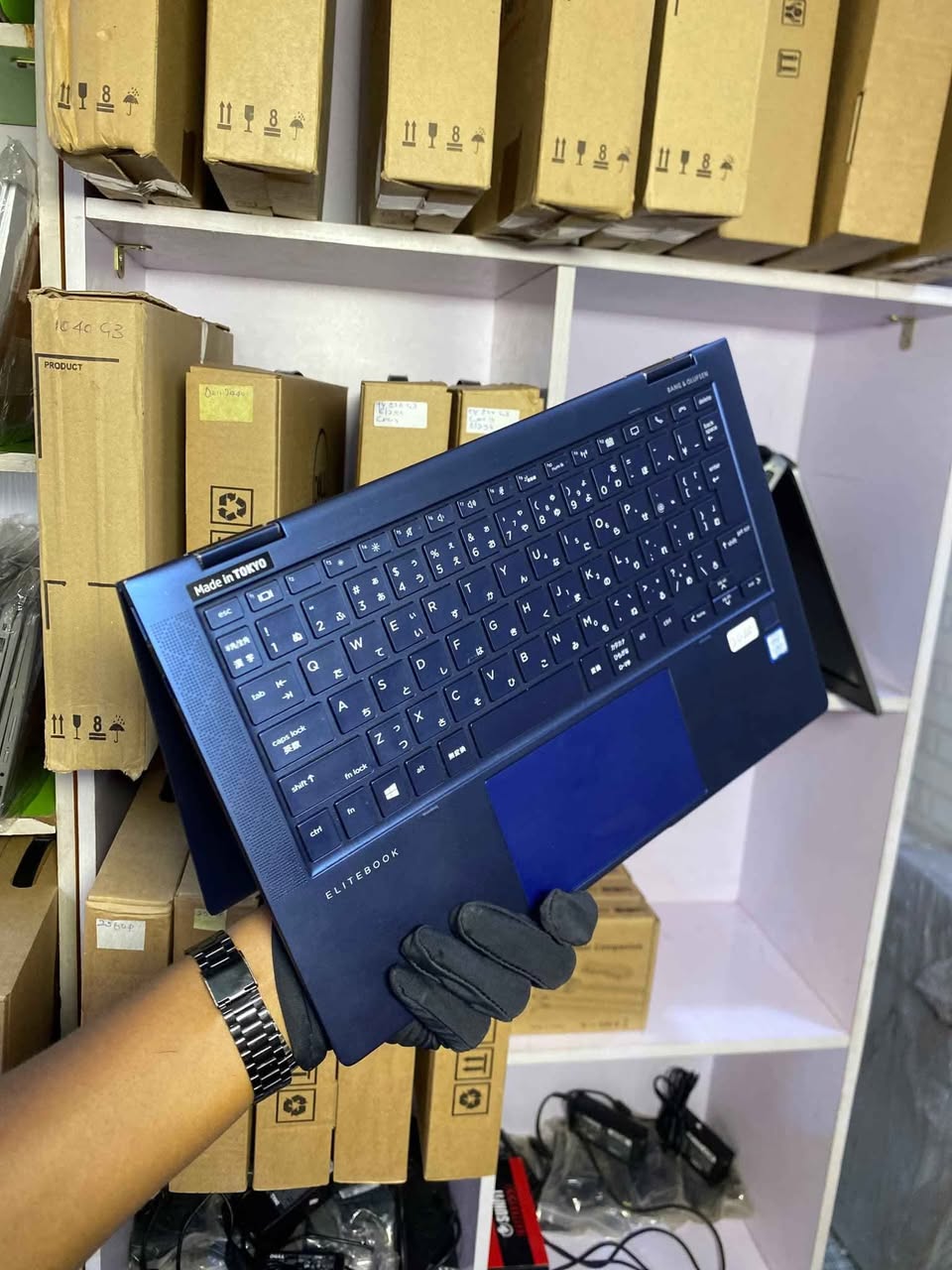 A picture of Hp Elitebook Dragon fly. 8th Gen Core i5