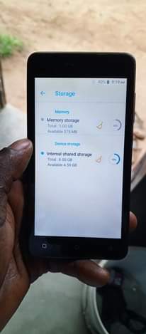 A picture of Clean cheap tecno f1 8gb 1gb ram at 75000 0703