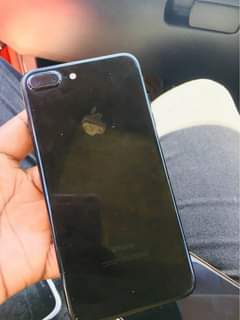 A picture of IPhone 7 plus 128GB cracked at 280k Touch ID works