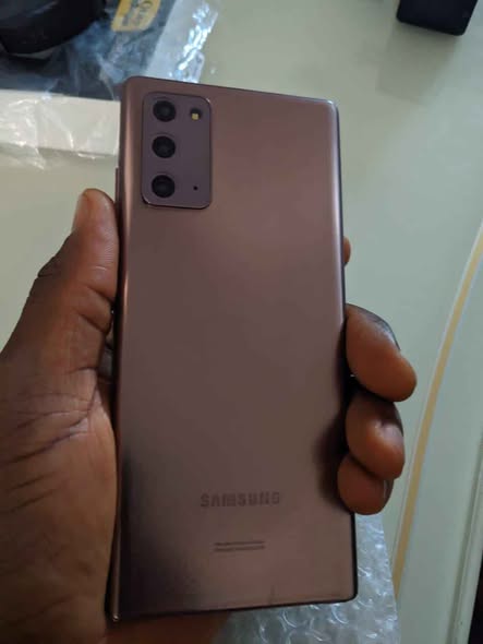 A picture of Samsung Galaxy note 20 5g