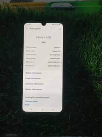A picture of Samsung a70