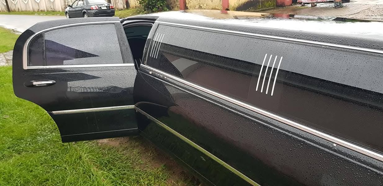 A picture of Lincoln limousine available for sale Everything in top notch condition