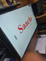 A picture of Saachi smart frameless TV 43 inches