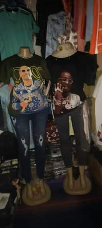 A picture of Both men and ladies outfits