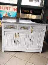 A picture of Kitchen cabinets