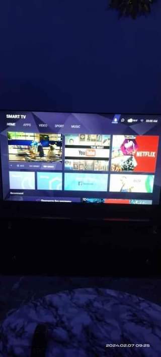 A picture of Frameless LG 65 inches Smart TV