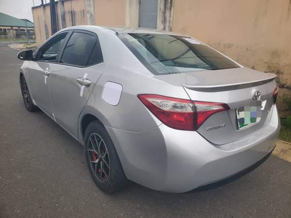 A picture of Clean 2014 Toyota corolla facelifted to 2018 everything good and