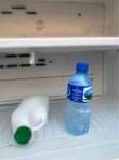 A picture of Double Door Fridge And Freeze In Good Condition 450liters