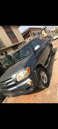 A picture of Toyota tundra first body everything is working perfect engine and