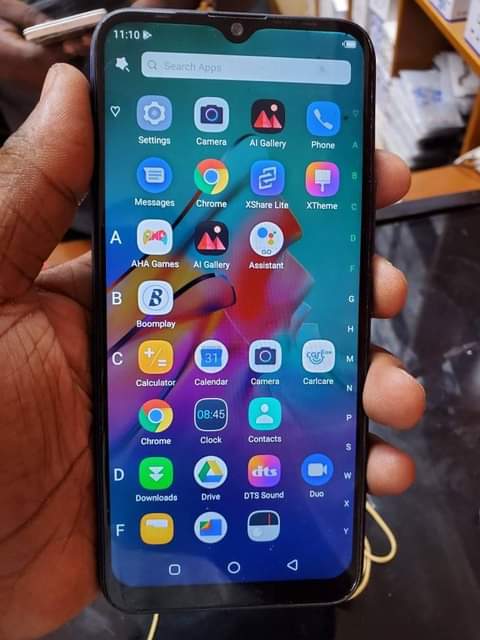 A picture of Infinix hot 10lite