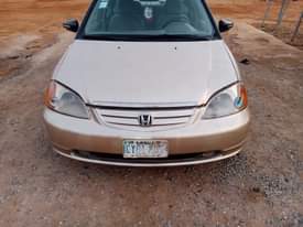 A picture of 2002 2003 registered Honda civic