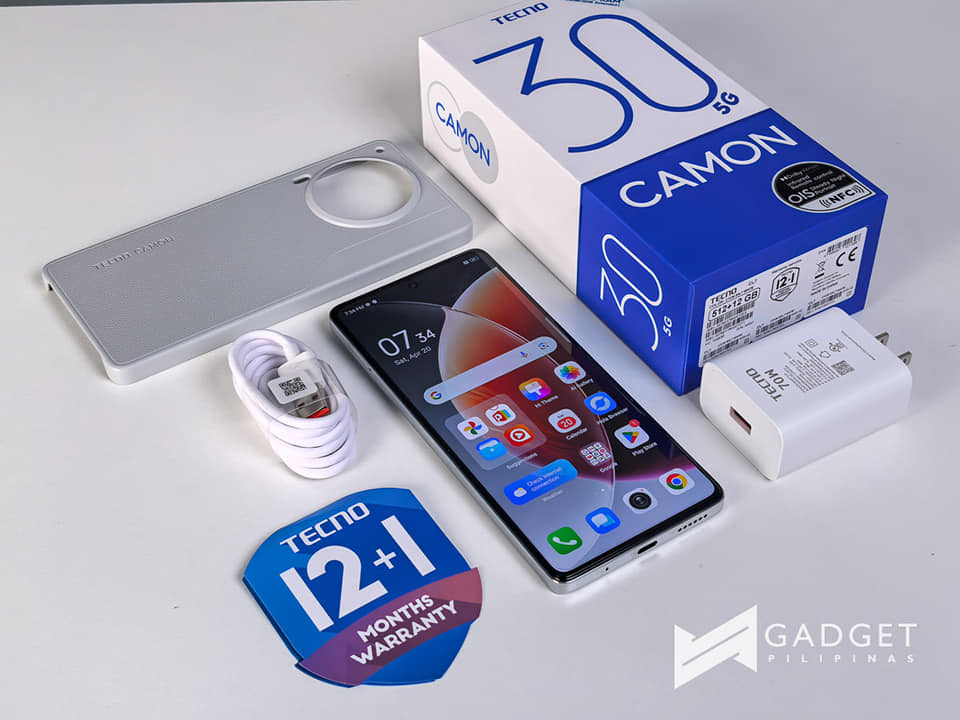 A picture of TECNO CAMON 30 PRO STORAGE 256GB RAM 16GB PRICE 450