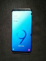 A picture of Samsung s9 plus single line