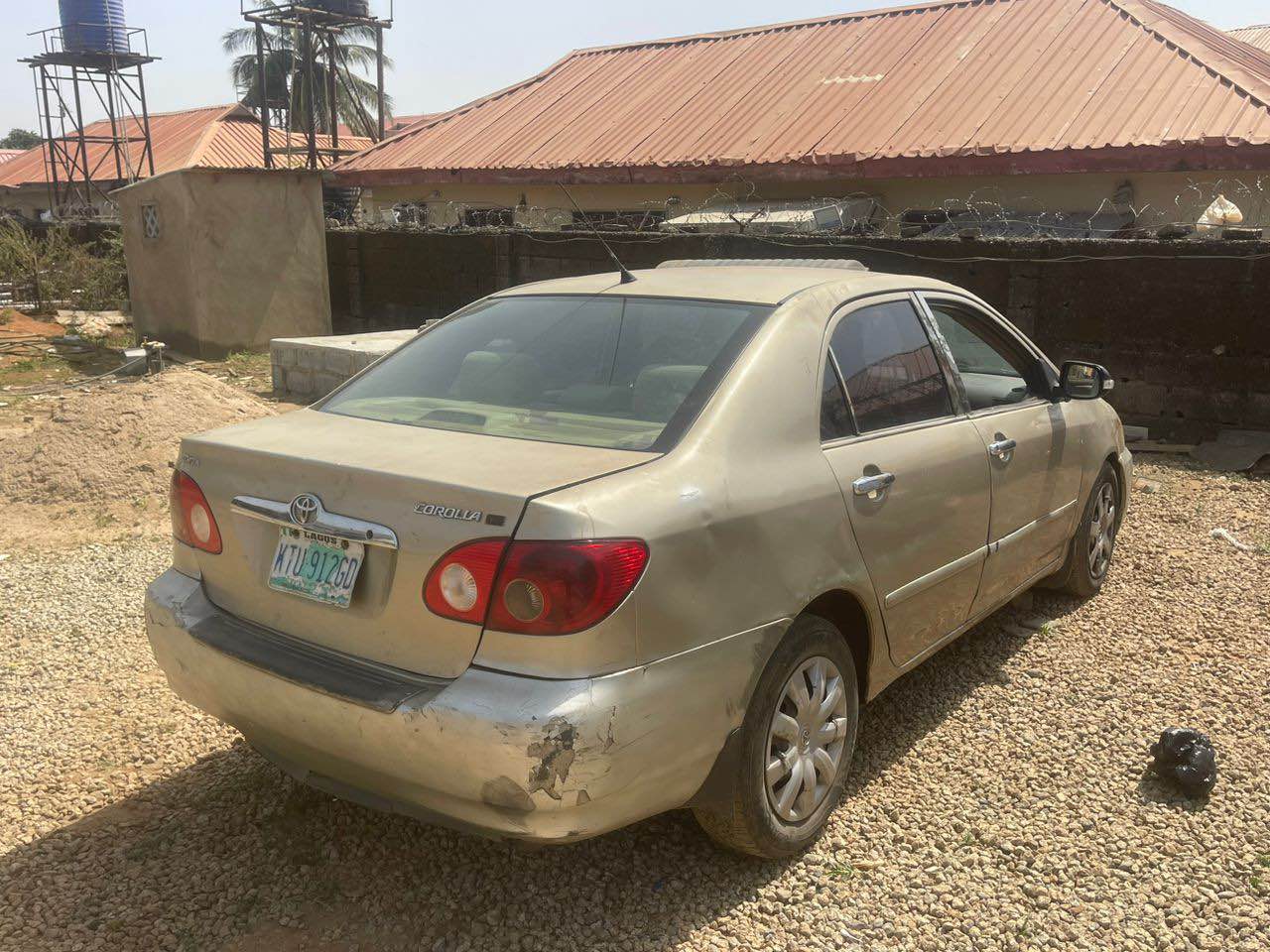 A picture of Distress 2006 Corolla Price 2 6m Location Abuja Gwarinpa