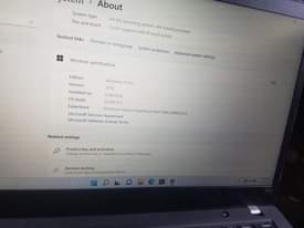 A picture of lenovo laptop
