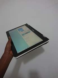 A picture of touchscreen still laptop Lenovo