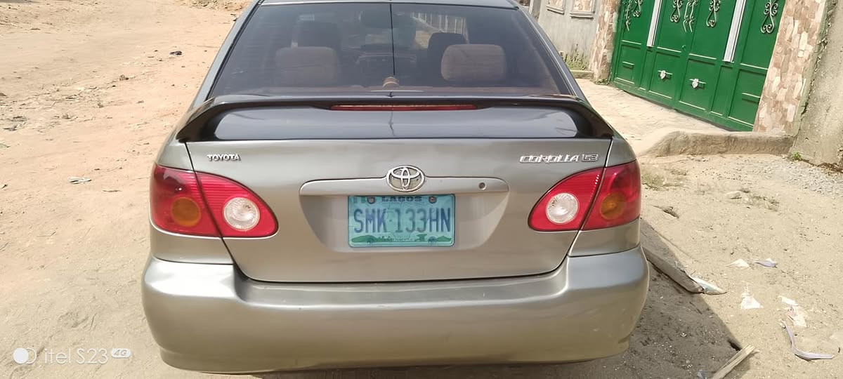 A picture of AWOOF AWOOF TOYOTA COROLLA 2004 Engine untouched Gear Ac Tokunbo