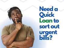 A picture of DONT GET STUCK Get quick loan using your Phone Laptop