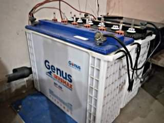 A picture of Fairly Used Solar Batteries