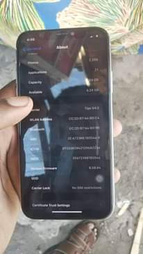 A picture of IPHONE XS USED LIKE NEW MANZESE LOCATION namba 0626959593