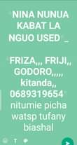 A picture of NANUNUA VITU USD FRZA FRIJI GODORO KITANDA TV NANUNUA NITUMIE