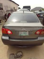 A picture of Neatly used 2007 model corolla everything is working perfectly well