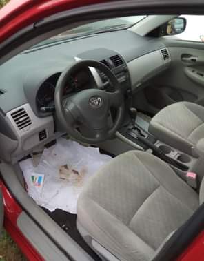 A picture of Direct Tokunbo Toyota Corolla 2010 Model Clean exterior Clean interior