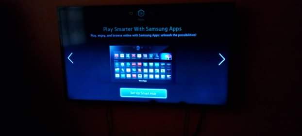 A picture of Samsung smart inch 40