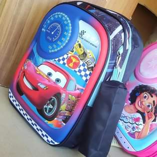 A picture of Mabegi ya shule School bags