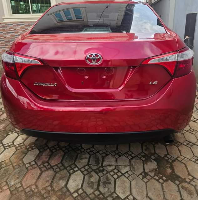 A picture of Tok 2015 corolla