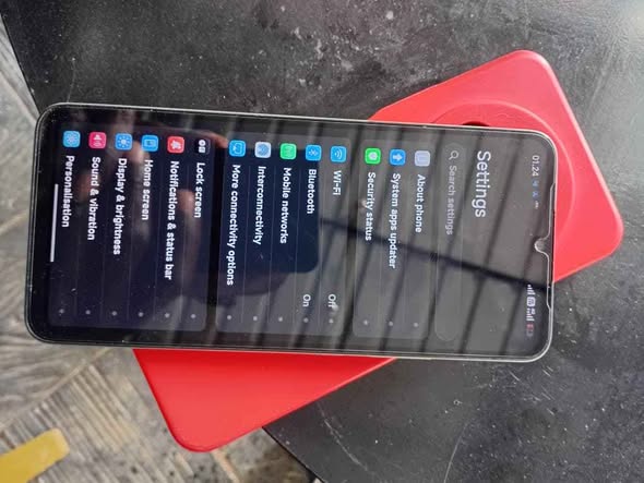 A picture of ORIGINAL XIAOMI POCO C75 just 1 week used 12 GB