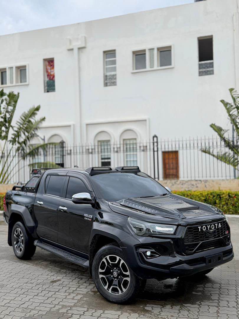 A picture of TOYOTA HILUX GR DIESEL YEAR 2023 PRICE 128M CALL 0621007902