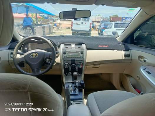 A picture of A super clean Nigeria used toyota Corolla LE 2010 model