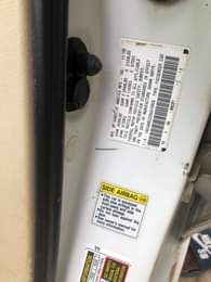 A picture of Registered Acura TL 2008 2009 Conditions First body First registration
