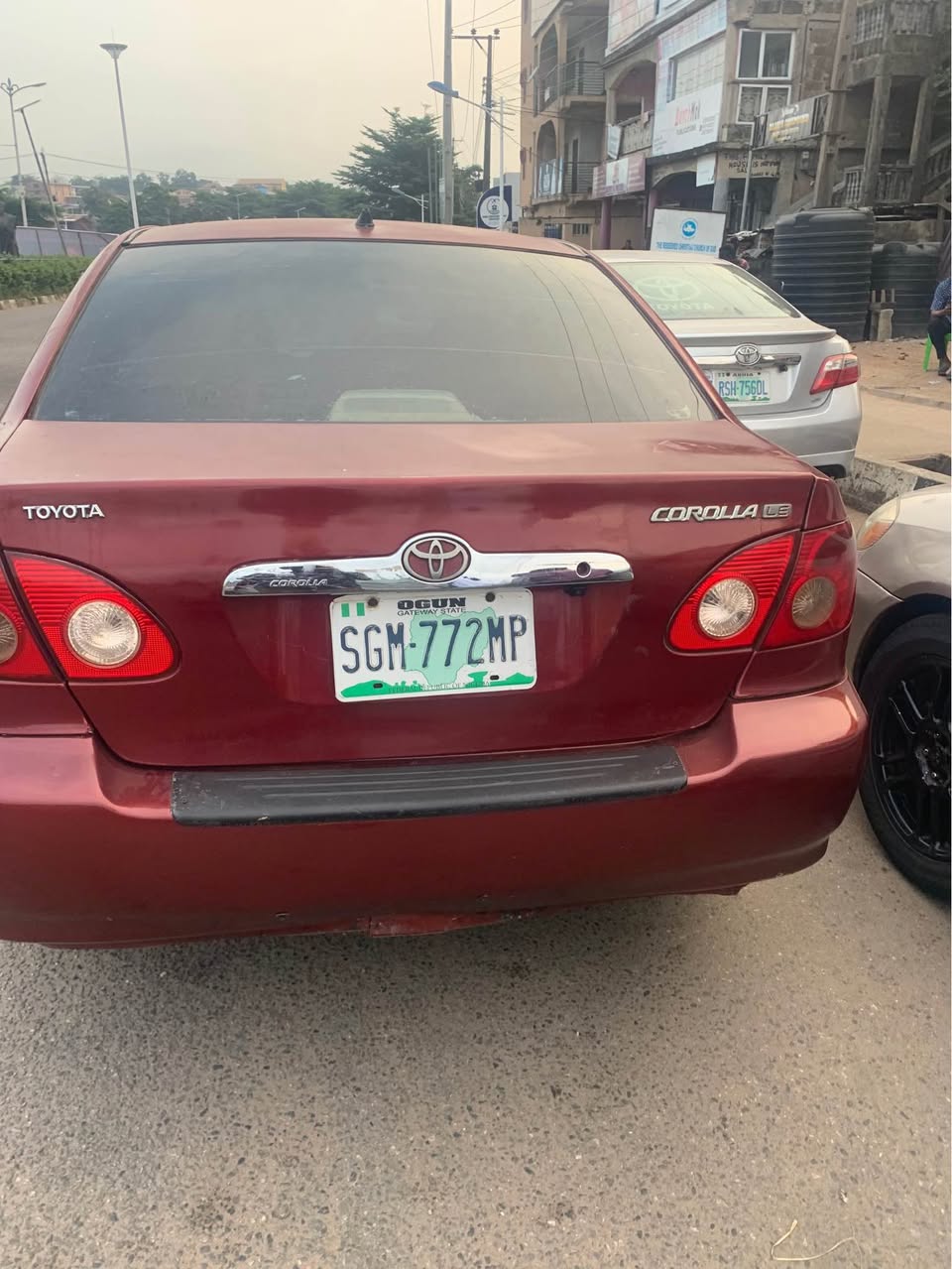 A picture of Toyota corola 06