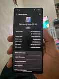 A picture of Samsung note 20 ultra 5G