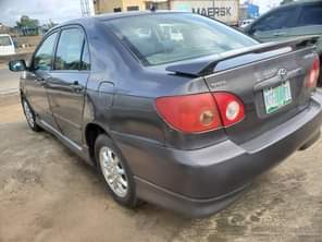 A picture of NEATLY USED 2007 COROLLA SPORTS CALL 09025398320 FIRST BODY AC