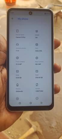 A picture of Camon 19 pr0