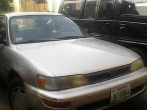 A picture of Toyoya Corolla 1994 model clean interiors good engine just buy