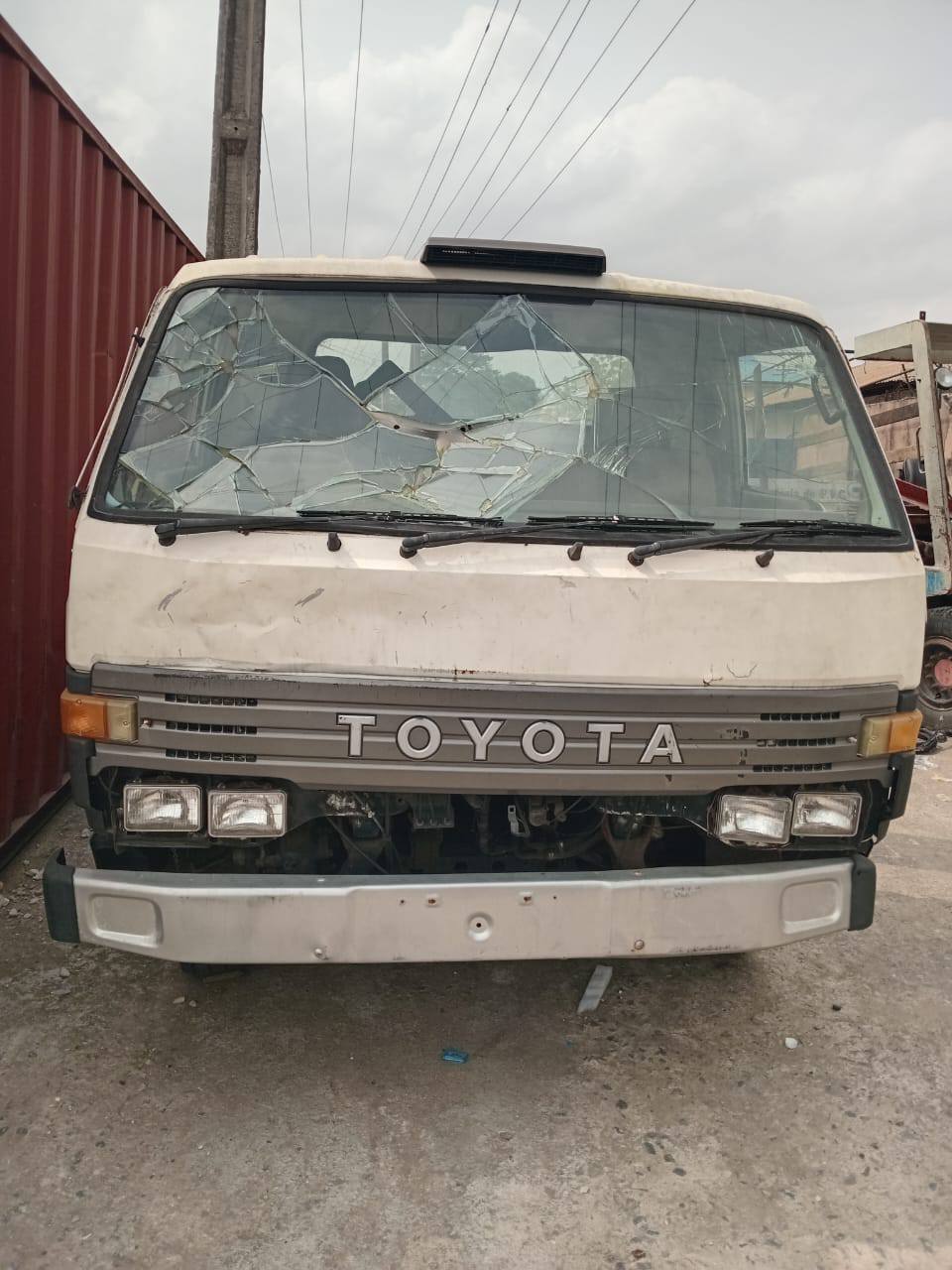 A picture of Toyota truck